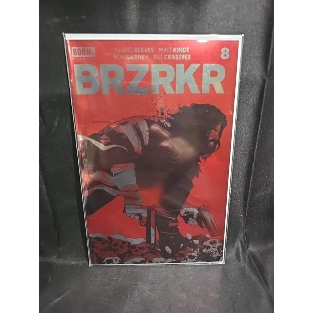 BRZRKR #8 2022 BOOM! Studios High Grade Comic Book Keanu Reeves Matt Kindt